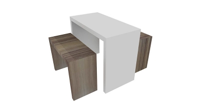 Conjunto 3 Mesas Promocionais MEPRa