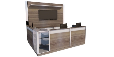 Conjunto Balcão Caixa Sob Medida BCXSMa