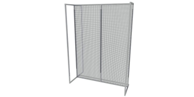 Estante Fundo Tela Quadriculada EFTQa