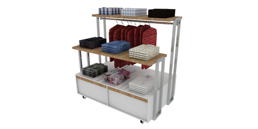 Expositor Central com Gavetas ECGAb