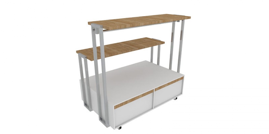 Expositor Central com Gavetas ECGAc