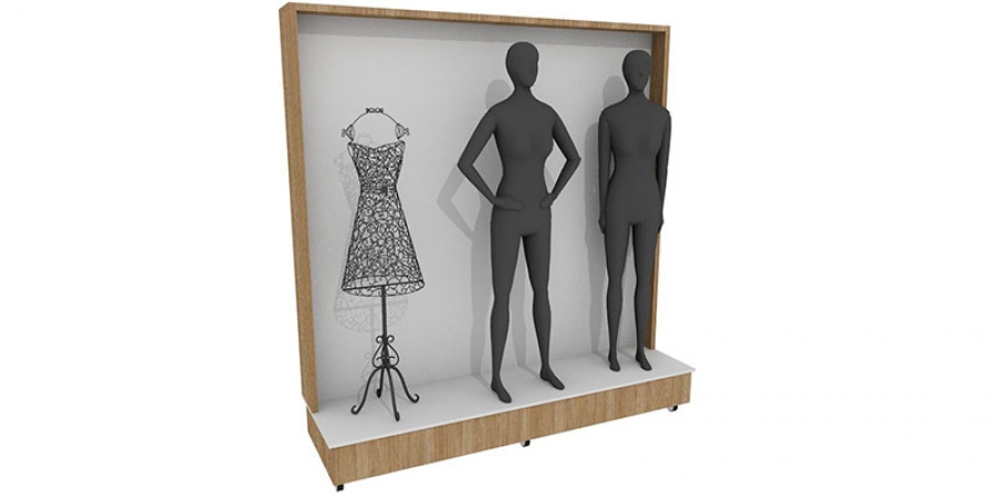 Tablado com fechamento TAFEb